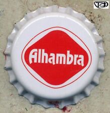 Usado, Chapa cerveza ALHAMBRA blanco/rojo kronkorken tappi bottle cap capsule SIN USAR comprar usado  Enviando para Brazil