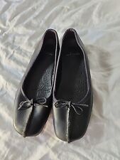 black leather shoes 7 for sale  Corinth