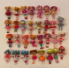 Lalaloopsy Mini Dolls 3" LARGE Lot (31) Button Eyes some HTF for sale  Shipping to South Africa