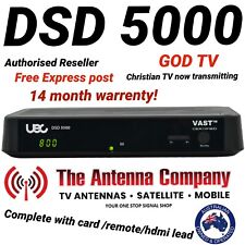 Casa rodante VAST decodificador receptor de satélite Altech 2023 UEC DSD 5000 ahora TV cristiana, usado segunda mano  Embacar hacia Argentina