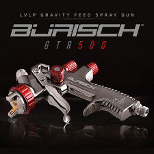 Pistola de pulverização BURISCH LVLP GTR500 1,3mm alimentação por gravidade alimentada comprar usado  Enviando para Brazil