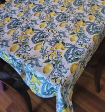 Lemons rectangle tablecloth for sale  Santa Maria