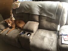 reclining leather love seat for sale  Bradford