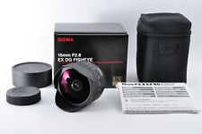 [ Mint+ en Boîte] Sigma 15mm F/2.8 Ex Dg Af Mf Objectif Fisheye pour Nikon Japon d'occasion  Expédié en Belgium