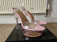 Pink patent pleaser for sale  COLEFORD