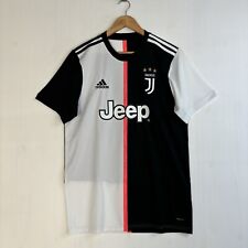 Camiseta deportiva de fútbol de la Juventus 2019 2020 Home Adidas DW5455 para hombre M negra segunda mano  Embacar hacia Argentina