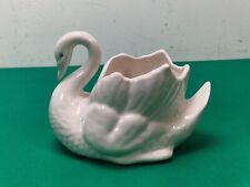Ceramic swan planter for sale  LEOMINSTER