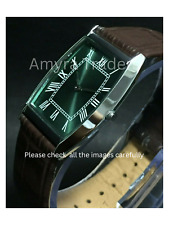 Tank Slim kwarcowy zielony nowa bateria cyfry rzymskie japoński męski zegarek na rękę na sprzedaż  Wysyłka do Poland
