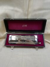 Huang Professional 1248 Three Chromatic Octave Harmonica In Original Case for sale  Shipping to South Africa
