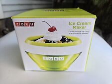 Zoku Ice cream maker kit New Green  Open Box, used for sale  Shipping to South Africa