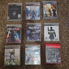 Lote/pacote de jogos para Sony PlayStation 3 PS3 testado ótimo estado 9 jogos VEJA FOTOS, usado comprar usado  Enviando para Brazil