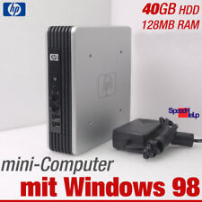 Mini computadora HP para Windows 98 juegos antiguos 400 MHZ 40 GB HDD RS-232 paralelo, usado segunda mano  Embacar hacia Argentina