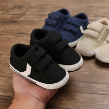 Bebé recién nacido niño cochecito zapatos bebé lona Tenis PreWalker Trainer 3 6 9 12 18, usado segunda mano  Embacar hacia Argentina