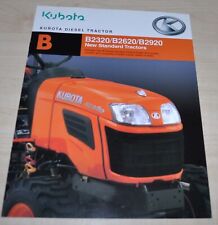 Kubota B2300 B2620 B2920 Ciągnik wysokoprężny Japońska broszura Broszura Broszura na sprzedaż  PL