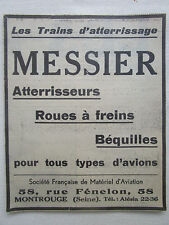 1935 pub messier d'occasion  Expédié en Belgium