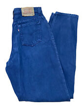 Jeans jeans azul vintage Levi's 521 feminino ajuste cônico perna cônica tamanho 12M L@@K, usado comprar usado  Enviando para Brazil