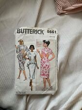 Butterick 5661 sewing for sale  UK