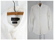 J Crew Vintage lata 90. Oarsman Label biała koszula dżinsowa Oxford Medium na sprzedaż  Wysyłka do Poland