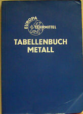 Tabellenbuch metallverarbeiten gebraucht kaufen  Mainz-Kostheim