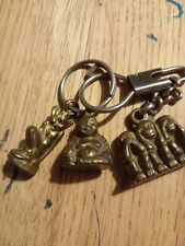 Three brass lucky for sale  WATERLOOVILLE