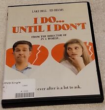 I Do... Until I Don't DVD Lake Bell, Ed leme comprar usado  Enviando para Brazil