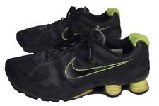 Tênis de corrida Nike masculino Turbo Shox Plus + 454166 007 2012 tamanho 15 preto verde volt comprar usado  Enviando para Brazil