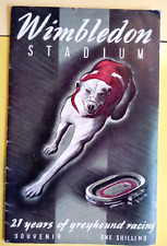 Vintage greyhound booklet for sale  UK