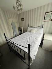 wrought iron bed frame for sale  WALSALL