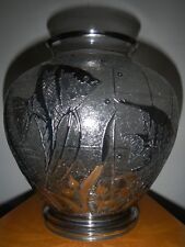 Vase verre signé d'occasion  Rozay-en-Brie