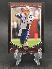 2009 Bowman Draft #10 Tom Brady cartão de futebol New England Patriots, usado comprar usado  Enviando para Brazil