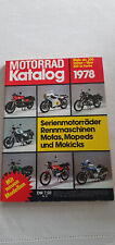 Motorrad katalog 1978 gebraucht kaufen  Winnenden