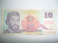 Banconota dinara jugoslavia usato  Reggio Calabria