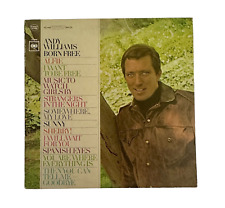 Álbum de vinilo gratuito de Andy Williams 1967 LP CS 9480 segunda mano  Embacar hacia Argentina