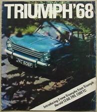 Triumph cars sales for sale  LEICESTER