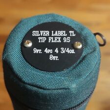 Used, Orvis Silver Tabel TL Tip Flex 9.5 4 Piece 9ft 4 3/4 oz. 8wt Unused Fly Rod  for sale  Shipping to South Africa