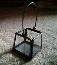 Glass lantern tealight for sale  UXBRIDGE