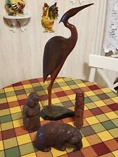 wooden stork statues for sale  Brooklyn