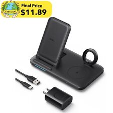 Anker 3-in-1 Wireless Charger Foldable QI Charging Station for iPhone 14-Refurb for sale  Shipping to South Africa