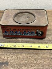 Vintage Smith’s Hi-Temperature A-Mail-Gam para soldagem de ferro fundido com bronze 1 lb. comprar usado  Enviando para Brazil