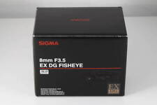 Nikon 563304 SIGMA 8mm F3.5 EX DG FISHEYE, usado comprar usado  Enviando para Brazil