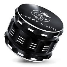 Lucky Lord Spice Herb Tobacco Grinder 2.5 Inch 4 Piece Crusher Aluminum Grinder for sale  Shipping to South Africa