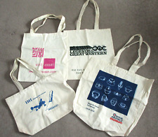 Linen bags branded for sale  SWINDON