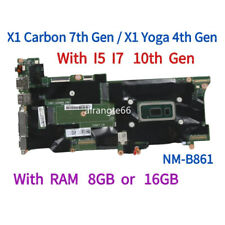 Casi nuevo-b861. para Lenovo X1 carbono 7ta generación jabalí con CPU I5 I7 10a generación RAM 8G/16G segunda mano  Embacar hacia Argentina