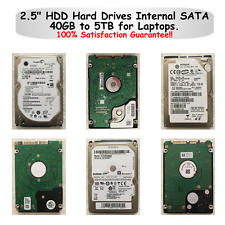 2.5" HDD Hard Drives Internal SATA 40GB to 5TB for Laptops for sale  Shipping to South Africa