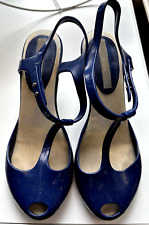Sapatos de salto UK5 azul MELISSA T.Bar comprar usado  Enviando para Brazil