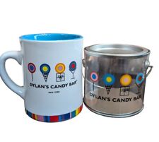 Juego de cubos de plástico de taza de café vintage Dylan's Candy Bar Nueva York Nueva York  segunda mano  Embacar hacia Argentina