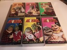 Disney Dinosaurs 6 X  Vhs  Jim Henson vols 1,2,4,5,6,7, d'occasion  Expédié en Belgium