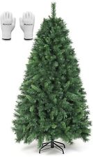 SALCAR 7ft Pre-Lit Christmas Tree, Artificial Christmas Tree With 380 Warm White for sale  Shipping to South Africa