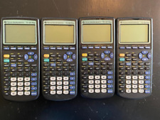 Lote de 4 Calculadoras Gráficas Texas Instruments TI-83 Plus - Preto 4239, usado comprar usado  Enviando para Brazil
