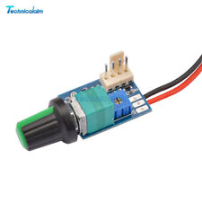 DC12V PWM Fan Governor Speed Control With Knob 2-3/4Wire Switch Fan Regulation comprar usado  Enviando para Brazil